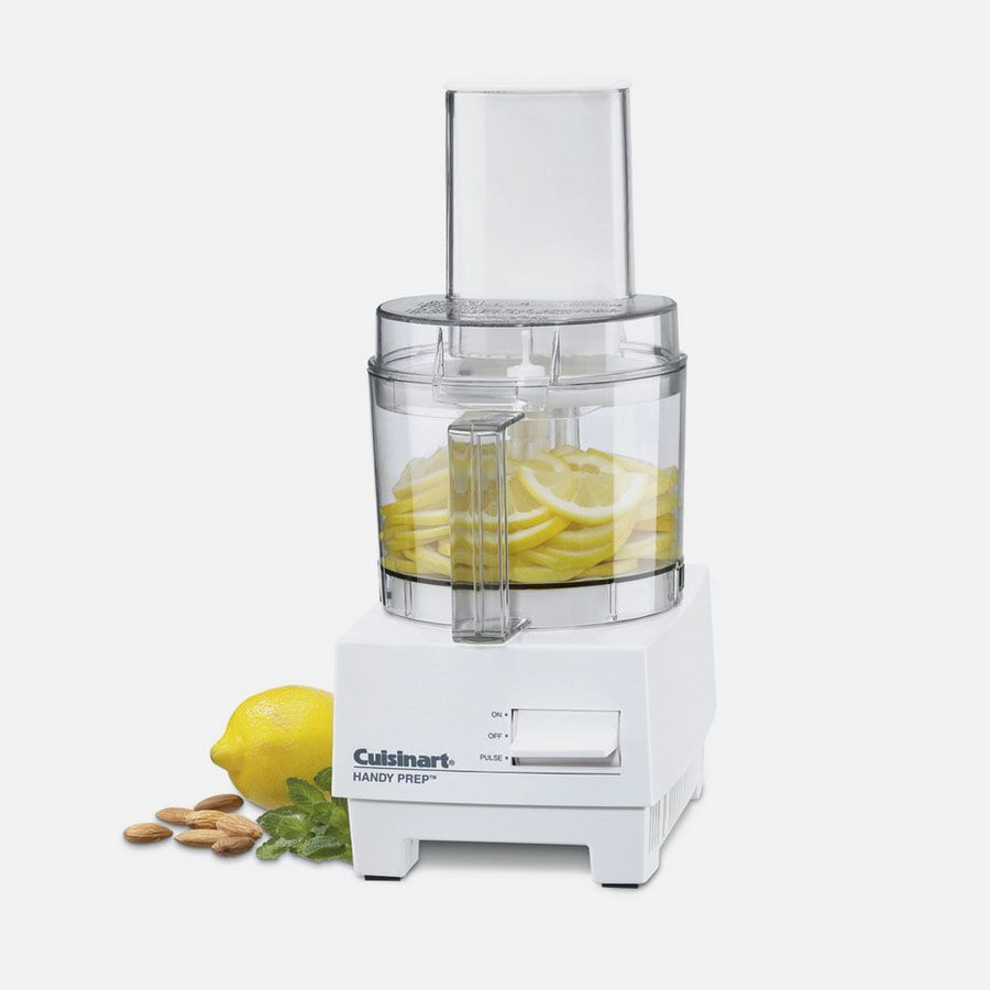 White Handy Prep DFP-3 compact bowl and feed assembly.