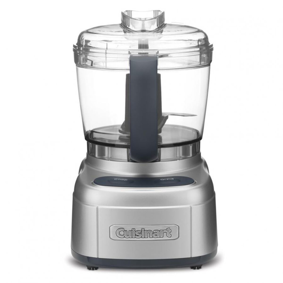 Cuisinart ECH-4SV Stainless Steel Elemental four-cup chopper/grinder with clear handled bowl and cover