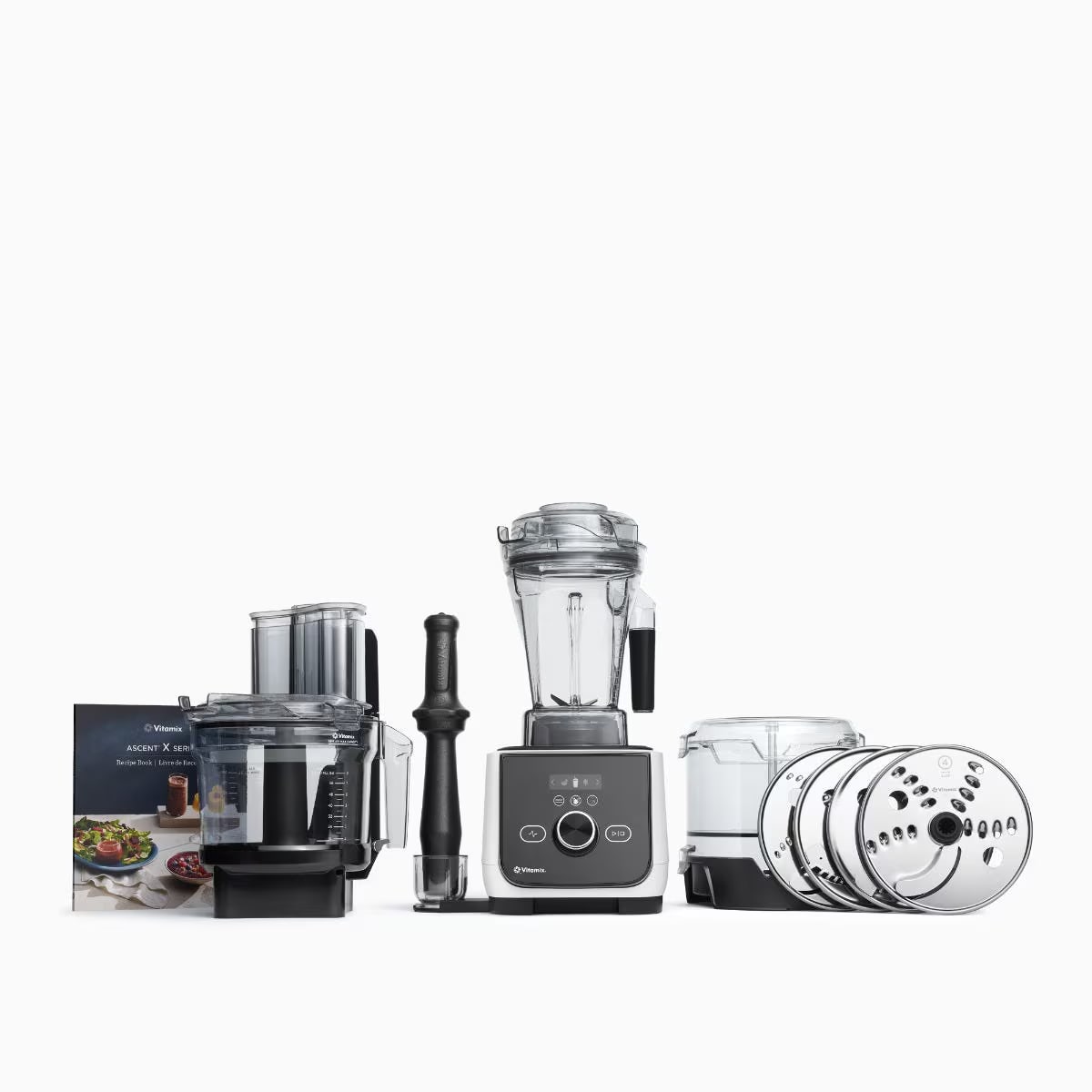 Vitamix Ascent X4 SmartPrep system and processor attachment discs